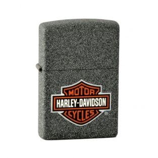 Zippo Harley Davidson Logo Iron Stone